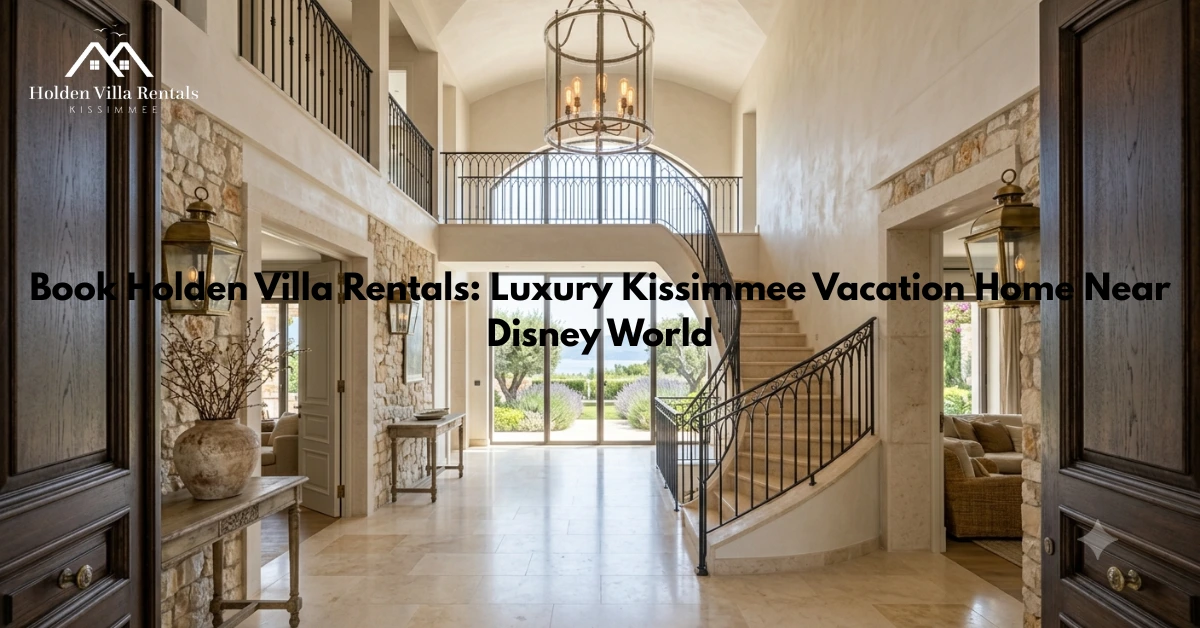 Luxury villa near Disney World with private pool and screened lanai in Kissimmee, Florida