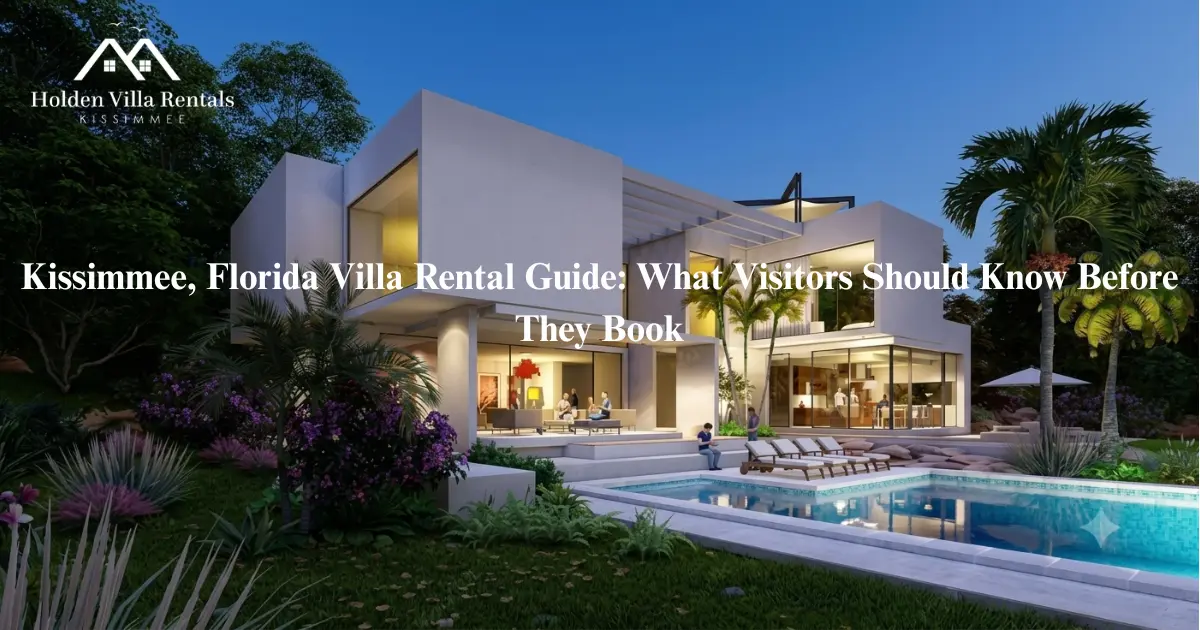 Kissimmee, Florida Villa Rental Guide: What Visitors Should Know Before They Book
