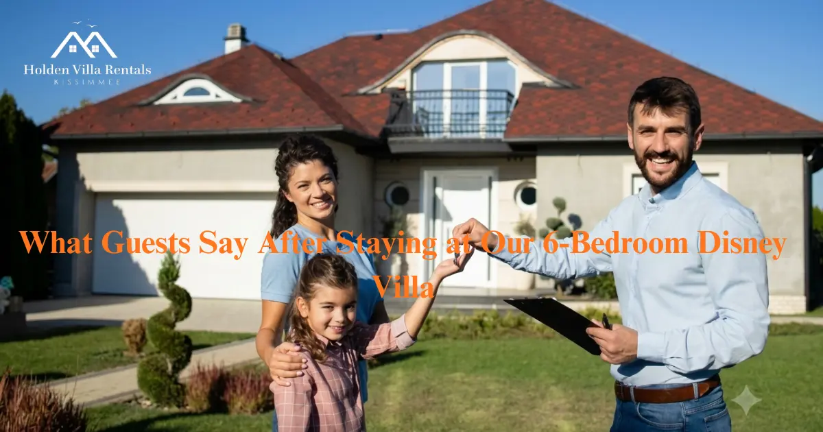 Luxury 6-bedroom villa near Disney World with private pool in Kissimmee, FL