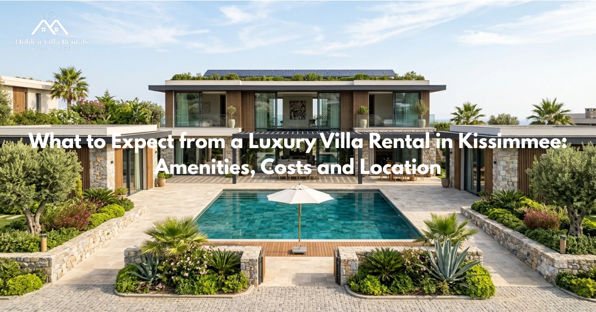 Luxury villa near Disney World with private pool and screened lanai in Kissimmee, Florida